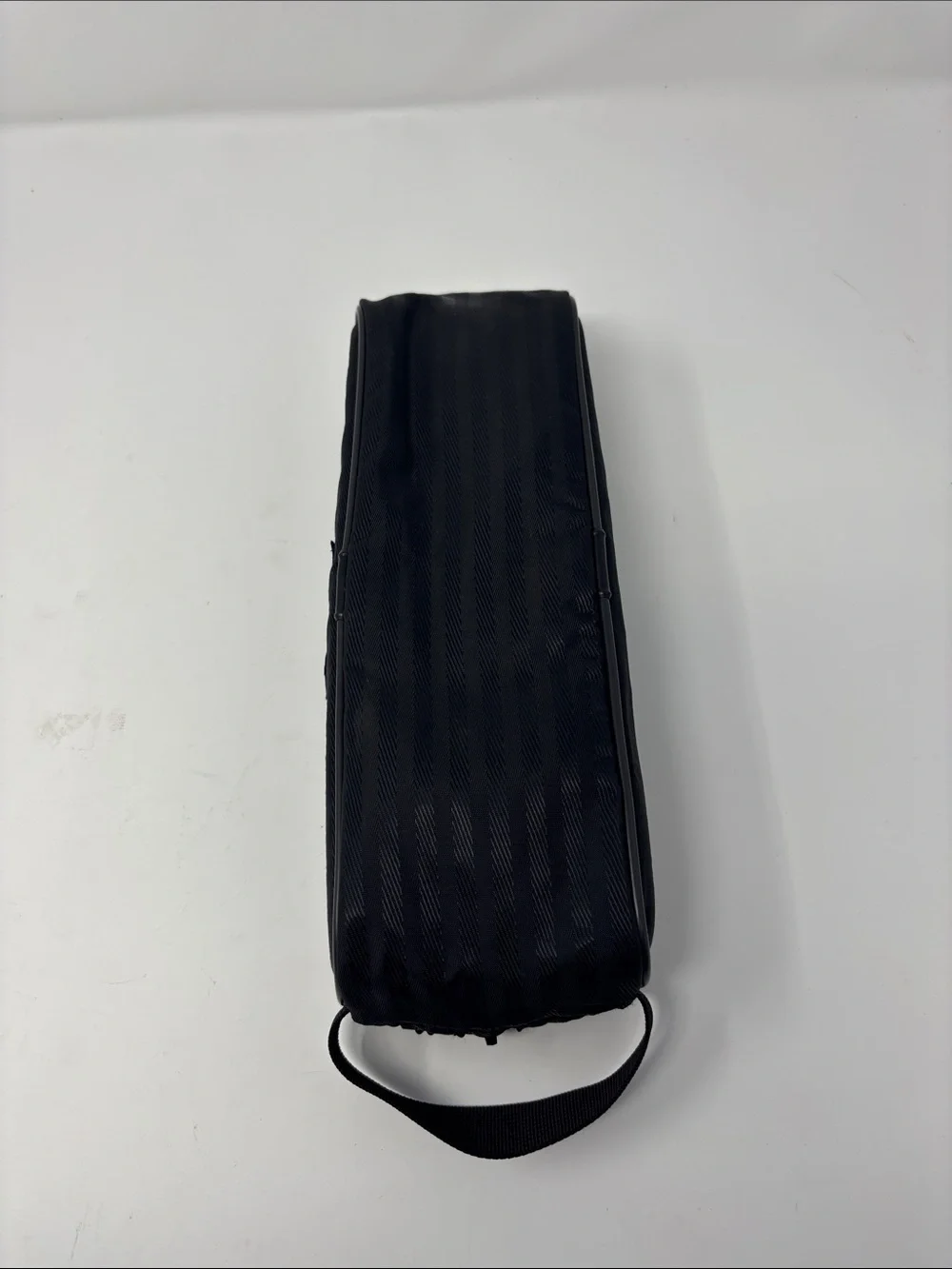 Tumi Black Leather Travel Organizer Pouch